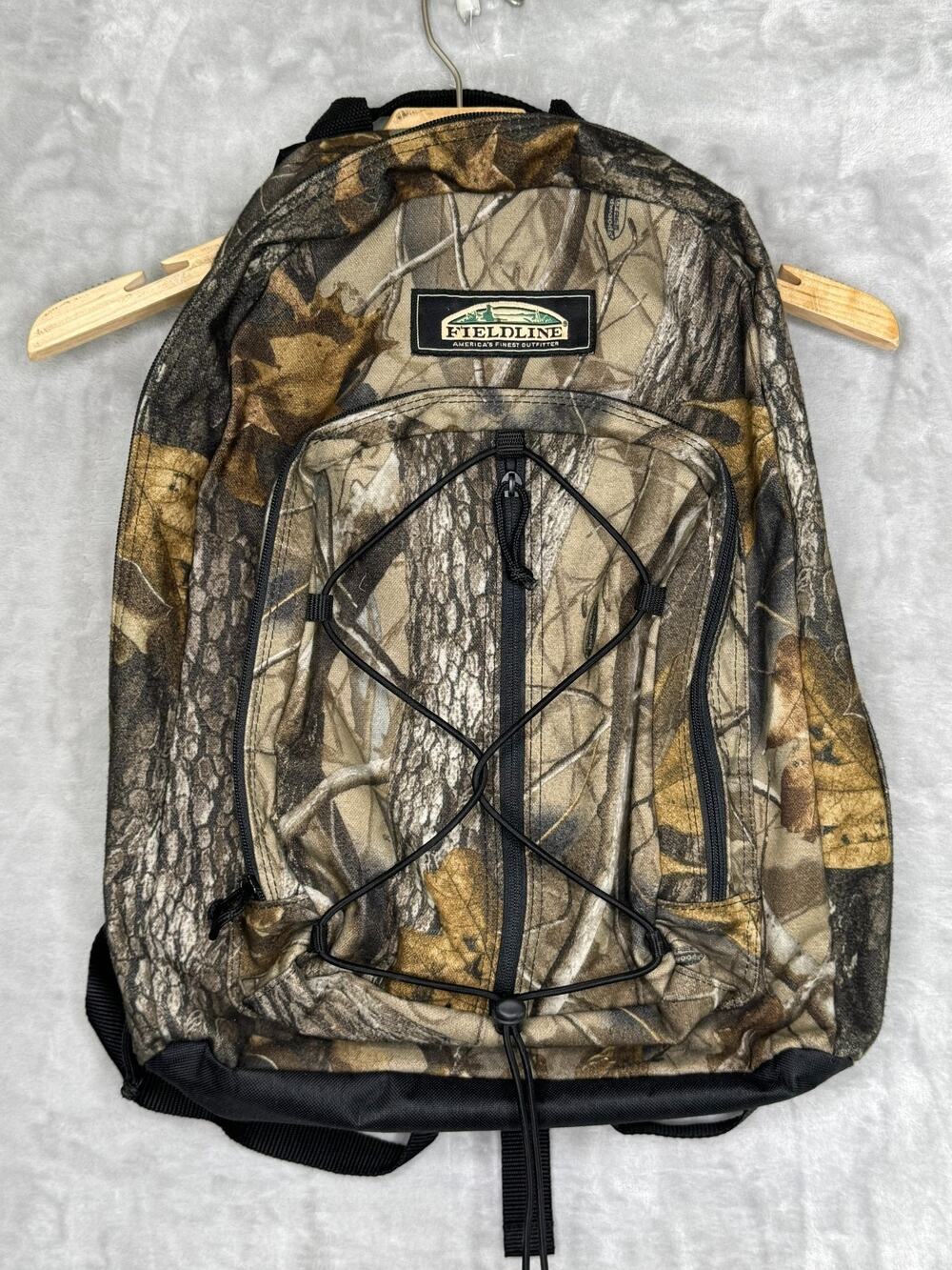 Fieldline Camo Backpack 3 Compartments Adjustable Outdoor Hiking Hunting